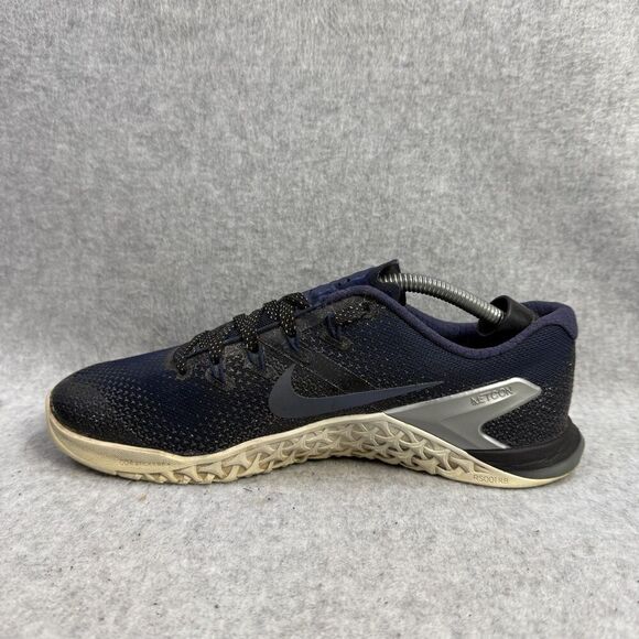 Nike Shoes Womens 8 Metcon 4 Blue Crossfit Workout Running Sneakers AJ7804-440 - Picture 7 of 9